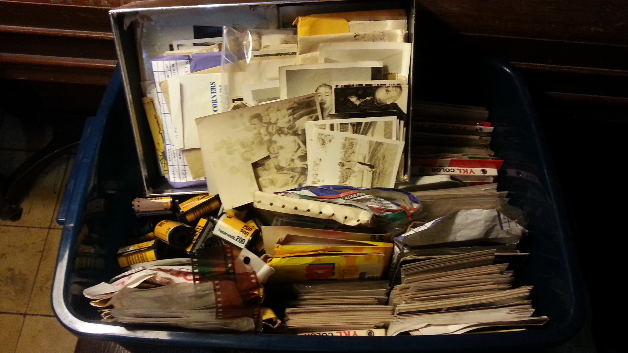 photos from high school and college. laugh trip.